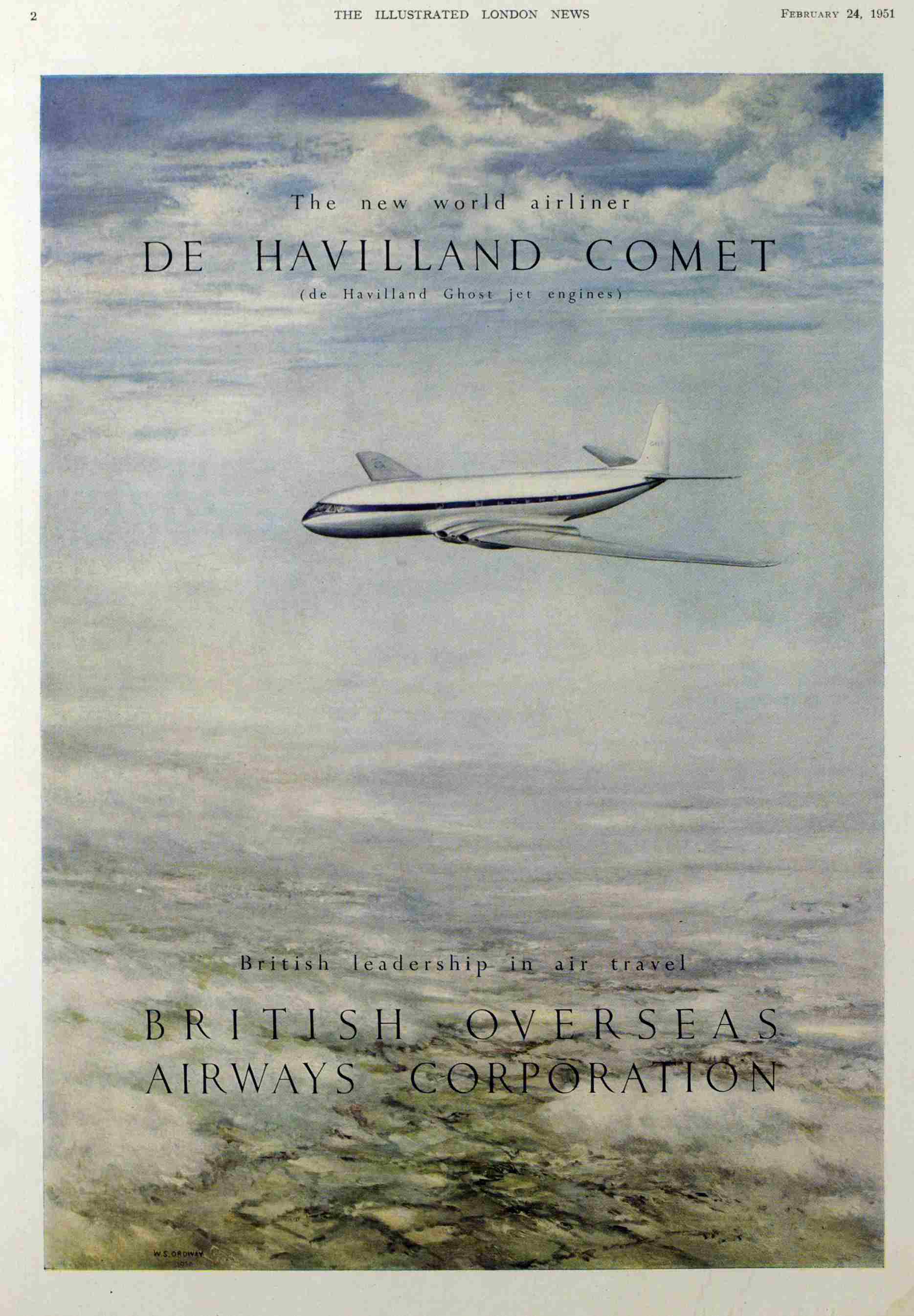 advert for comet